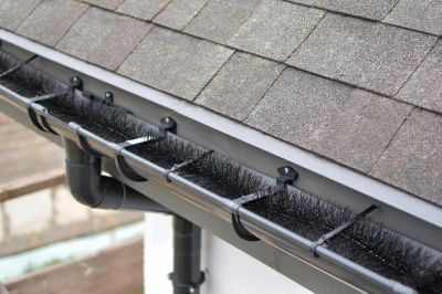 Completed Gutter Cover Installation